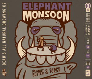 Beau's All Natural Brewing Co Elephant Monsoon May 2016