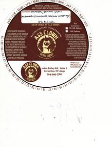 Ass Clown Brewing Company Cranberry Berliner Weisse May 2016
