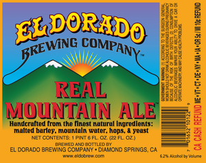 El Dorado Brewing Company Real Mountain