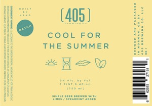 405 Brewing Cool For The Summer June 2016