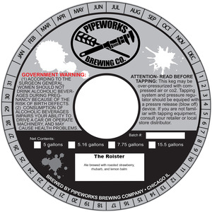 Pipeworks Brewing Company The Roister May 2016