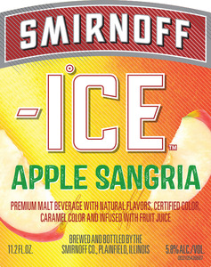 Smirnoff Apple Sangria May 2016
