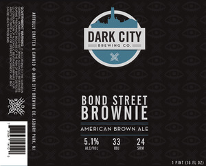 Dark City Brewing Bond Street Brownie June 2016