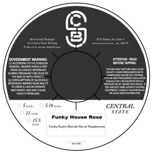 Central State Brewing Funky House Rose June 2016