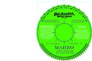 Hellbender Brewing Company Marzo India Pale Ale