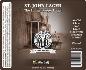St. John Lager The Linger Longer Lager June 2016