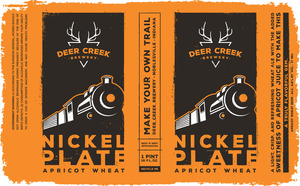 Deer Creek Brewery Nickel Plate Apricot Wheat June 2016