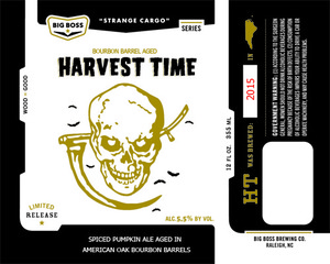 Big Boss Brewing Company Harvest Time June 2016