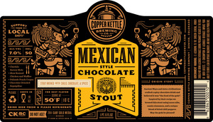 Copper Kettle Brewing Company Mexican Chocolate Stout June 2016