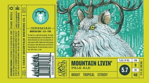 Crazy Mountain Brewing Company Mountain Livin' June 2016