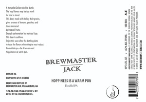 Brewmaster Jack Hoppiness Is A Warm Pun
