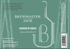 Brewmasters Jack Garden Of Grass June 2016