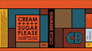 Cycle Brewing, Inc. Cream & Sugar Can June 2016