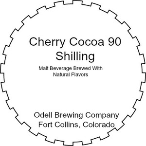 Odell Brewing Company Cherry Cocoa 90 Shilling July 2016
