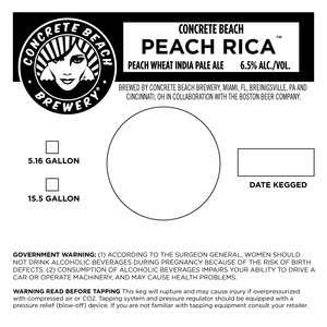 Concrete Beach Peach Rica July 2016