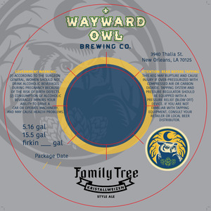 Wayward Owl Brewing Company Family Tree