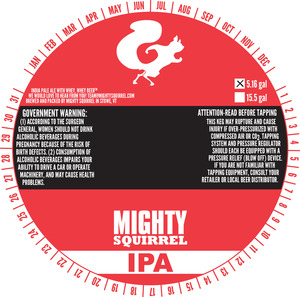 Mighty Squirrel IPA July 2016