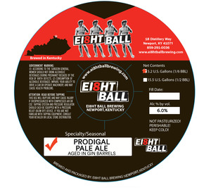 Prodigal Pale Ale July 2016