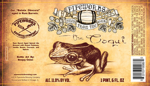 Pipeworks Brewing Company The Coqui July 2016