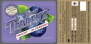 Bruery Terreux Frucht: Blueberry July 2016