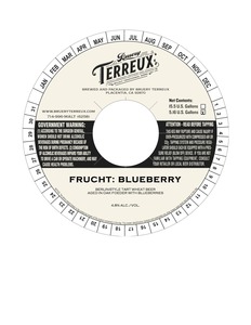 Bruery Terreux Frucht: Blueberry