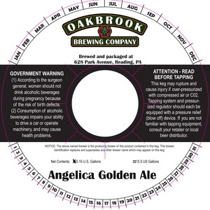Angelica Golden Ale July 2016