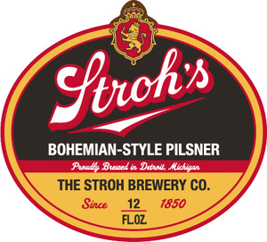 Stroh's Bohemian-style Pilsner June 2016