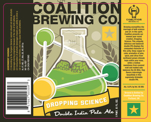 Coalition Brewing Co Dropping Science July 2016