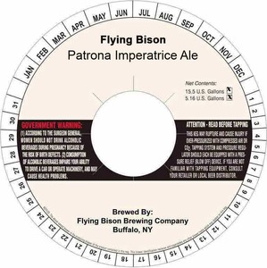 Flying Bison Patrona Imperatrice Ale