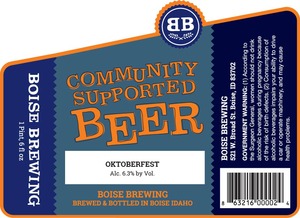 Boise Brewing Oktoberfest July 2016