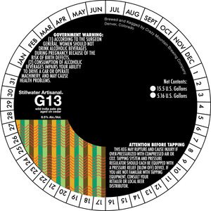 Stillwater Artisanal G13 July 2016