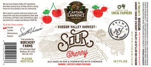 Captain Lawrence Brewing Co Hudson Valley Harvest Cherry
