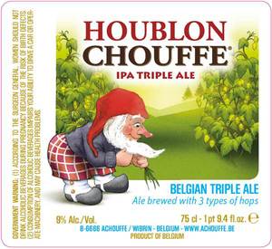 Houblon Chouffe IPA Triple Ale July 2016