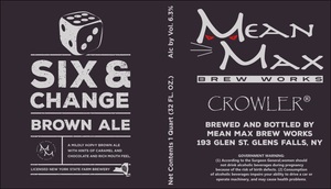 Mean Max Brew Works Six & Change July 2016
