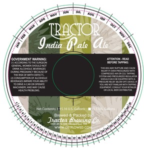 Tractor Brewing Company Tractor India Pale Ale