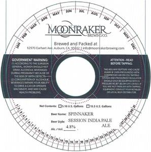 Moonraker Brewing Company Spinnaker Session India Pale