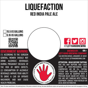 Left Hand Brewing Company Liquefaction July 2016
