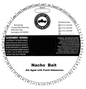 Country Boy Brewing Nacho Bait July 2016