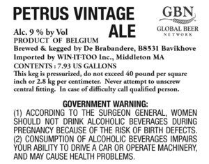 Petrus Vintage Ale 