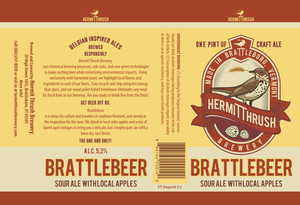 Hermit Thrush Brewery Brattlebeer