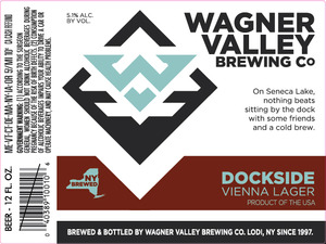 Wagner Valley Brewing Co Dockside August 2016