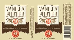 Breckenridge Brewery Vanilla Porter July 2016