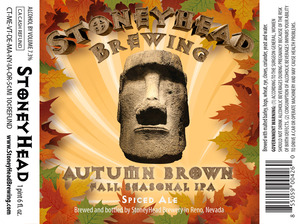 Stoneyhead Brewing Autumn Brown August 2016