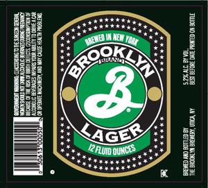 Brooklyn Lager July 2016