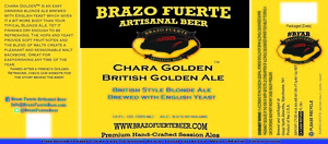 Brazo Fuerte Artisanal Beer Chara Golden