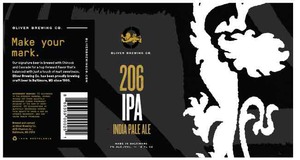 Oliver Brewing Co 206 IPA