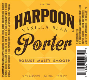 Harpoon Vanilla Bean