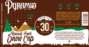 Pyramid Barrel-aged Snow Cap