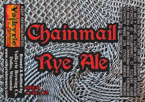 Valkyrie Chain Mail Rye Ale August 2016