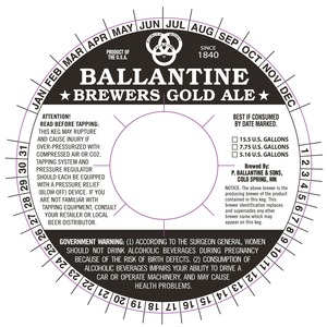 Brewers Gold Ale August 2016